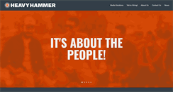 Desktop Screenshot of heavyhammer.com